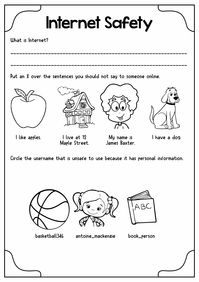 Personal Health and Safety Worksheet