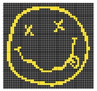 #nirvana#grunge#crochetdesign#nirvanacrochet#pixeldesign#tapestrycrochetpattern