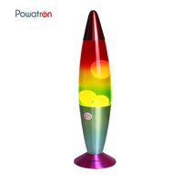 Lava Glitter Lamp Large Motion Wax Liquid Rainbow Bedroom Relaxation Light | eBay