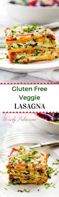 If you like recipes that are quick to prepare and flavor-packed, you will fall in love with this Gluten-Free Vegetarian Lasagna! It is the perfect way to incorporate fresh produce into a cheesy one-dish meal that your family is going to beg you to make time and again. This is one of my favorite gluten-free dinners, and I think you will love it too!