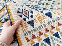 Overlay Mosaic Crochet Blanket Pattern SHANDIIN. Charts and Written Pattern - Etsy