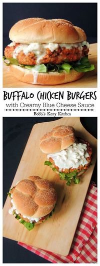 Buffalo chicken wings and burgers collide in this mouth watering Buffalo Chicken…