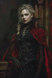 #vampire #femme #woman #ravenloft #barovie #dungeonsanddragons #dnd