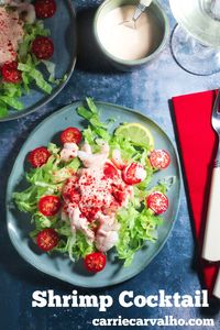 Prawn Cocktail is a classic for a reason. Juicy prawns tossed in a creamy cocktail sauce with crispy lettuce. Try my incredibly easy Homemade Marie Rose Sauce and you'll never need to use store-bought again.