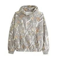 Embrace the outdoors with our Camo Leaf Printed Hoodie. This hoodie features a unique camouflage pattern with leaf prints that seamlessly blend nature's aesthetics with urban fashion. It's designed for those who appreciate a rustic touch in their wardrobe while enjoying the comfort and warmth that a hoodie provides! Specifications: Material: Cotton and Polyester. Oversized Fit: This hoodie's oversized fit gives it a carefree fashionable appearance. It fits a variety of body shapes and personal