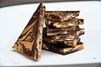 Reese's Peanut Butter Dark Chocolate Bark (gluten-free, contains dairy) - Vegetarian Gastronomy