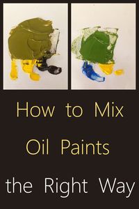 Understanding colors, pigments and the relationships within the color wheel. Beginners tutorial for oil painting.