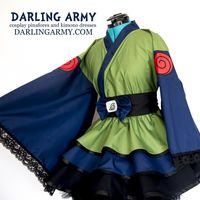 Kakashi Naruto Kimono Dress | Darling Army