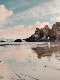 The Best Ever California Coastal Road Trip - KRIS ORION ROSE | #big #sur #california #pfeiffer #beach #ocean #sunset #reflection #photography #pale #pastel