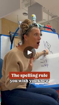 1.5M views · 23K reactions | ⚠️I missed this spelling rule as a kid… what about you? 🫵

I teach my learners this song 🎵 to help them remember this spelling rule! Watch out it’s catchy, you may have it stuck in your head all day 🤭

It all depends on the vowel- 
C before a, o and u 
K takes the other two (i and e)
Trust me- learning this rule will have a lasting effect on your learner 🤯💜

I love to make learning FUN and multi-sensory, so I like to use a visual (like the cat 🐱 and kite 🪁 poster) as well as a song, to help my learners store and apply this new information 🧠.

Did you learn this spelling rule? 🤯I wish I did as a kid! (Yes there are some exceptions to this rule)

But I recommend you teach this to your learners, I do as early as Kindergarten! If we teach them these rules 