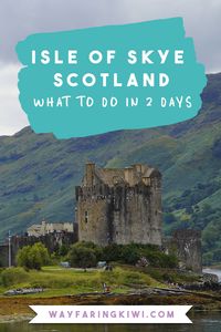 Are you planning a vacation to the Isle of Skye Scotland? This 2 day self-drive itinerary covers all the important things to do on the Isle of Skye! Don’t forget to save this to your travel board so you can find it later! #isleofskye #isleofskyescotland #scotlandisleofskye