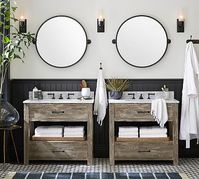 Paulsen Reclaimed Wood Single Sink Vanity – 36"​ #potterybarn