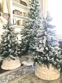 Turn a Laundry Basket into a Tree Skirt