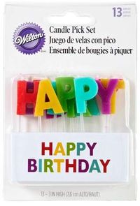 Wilton Happy Birthday Set - 13ct