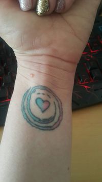 My Infertility symbol. I got this when going thru my 1st ever round of ivf in 2016