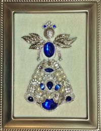 This Stunning Angel can be custom ordered in any one Birthstone Color or it can be made to include up to 12 of the Birthstone Colors. Customers are loving the Family Birthstone Angels and the Birthstone Christmas Trees as well! Both of these beauties are a unique, sentimental and one of a kind creation. These pieces often become family heirlooms and carry with them the lasting memories of years gone by.