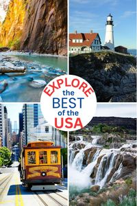 Explore the Best of America and what to see and do in each of the 50 states. Discover all the ideas to plan your road trip or explore one state at a time. From beaches, cities, mountains, great food, hiking, and entertainment, the USA has it all!