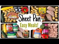 5 CHEAP & FANCY SHEET PAN MEALS | Quick EASY Oven-Baked Dinner Recipes | Julia Pacheco - YouTube