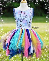 Mermicorn Magical Party Dress | Unicorn Party Dress | Mermaid Party Dress | Birthday Outfit | Magical Birthday Dress | This Dress is so beautiful in every way! Perfect for a little girl who loves both Unicorns & Mermaids! ♥️