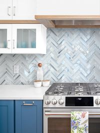 10  Blue Backsplash for Kitchen ( TRENDIEST ) - Tile Ideas