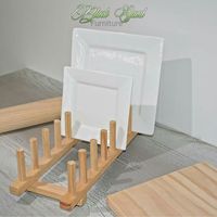 Wooden Plate Rack