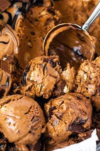 No-Churn Kit-Kat Ice Cream ~ Recipe | Queenslee Appétit