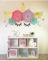 Girls Unicorn Bedroom | Unicorn Theme | Little Girls Room | Unicorn Room Decor |