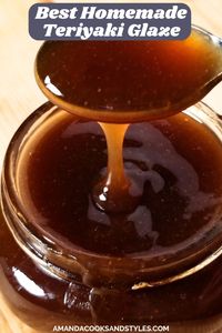 Teriyaki Sauce - With less than 10 ingredients and done in under 15 minutes, this super easy teriyaki sauce recipe is my go to. Pour sauce over chicken, pork or beef or use as a dipping sauce for wontons, egg rolls and more