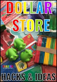 Dollar Store Hacks & Ideas - Sharing Kindergarten #classroomideas #deals #dollarstore