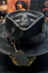 Get ready to embrace a dark and edgy style with our "Harvester of Sorrow" Handmade Skull Hat, now available at an exclusive half price for a limited time! This unique skull hat is meticulously crafted by hand, featuring intricate details and a hauntingly captivating design. Made with high-quality materials, it offers both comfort and durability, making it the perfect accessory for those who dare to stand out from the crowd