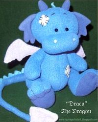 DIY // Free Pattern - Draco The Dragon