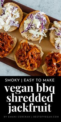 Craving BBQ but want a healthy and cruelty-free option? 🤔 Try our Smoky BBQ Shredded Jackfruit! 🎉 This deliciously smoky, plant-based protein-packed is the perfect substitute for shredded chicken. Get ready to fall in love with jackfruit! 💚 Get the full recipe here 👉