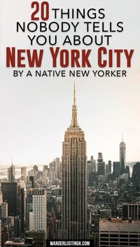 Things to know when traveling to New York for the first time by a native New Yorker. Read local secrets and travel tips for visiting NYC!