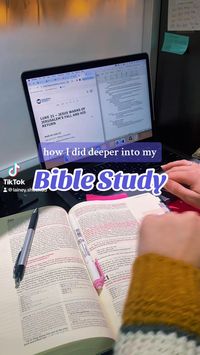 detailed Bible study | how to Bible study | how I dig deeper in my Bible Study | Bible study help ✝️💜