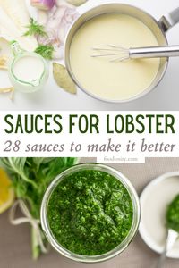 28 Sauces For Lobster - Great Pairings For Lobster - Foodiosity