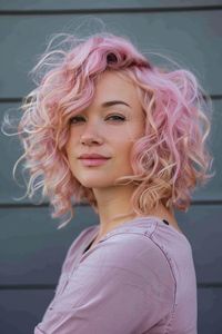 Make your pink hair dreams come true with 66 color ideas. See them all here. #PinkHairColorIdeas #HairDreams