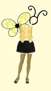 halloween costume inspo, bumble bee costume