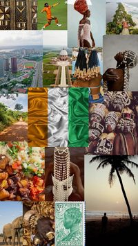 Côte d’Ivoire Mood Board , #travel #ivorycoast #cotedivoire #alloco #atieke #CAN #assinie #abidjan