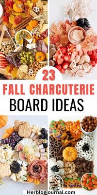 Discover unique and fun fall charcuterie board ideas that are easy to make! Perfect for autumn gatherings and parties, these simple DIY platters include desserts, cheese, fruit, and veggies. Create an impressive food centerpiece with these fall platter ideas, adding seasonal decor for the ultimate autumn feast.