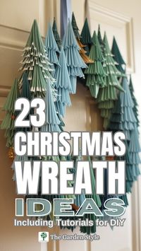 Looking for quick and creative holiday projects? Discover stunning DIY Christmas wreath ideas to transform your front door, for every style, to create a festive welcome for your guests. These easy DIY wreath designs, you can make in no time, are simple but stunning quick crafts for adults and kids for this fall. Perfect for adding a touch of Holiday decorations to your cozy home! Click now to explore our Christmas wreath including tutorials.