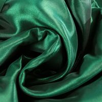 Emerald Green Faux Silk Taffeta Curtain