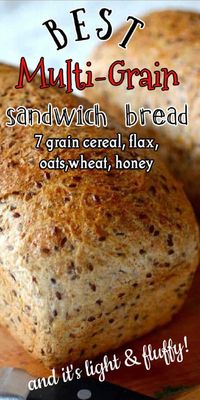 If you are looking for a hearty multigrain bread recipe you'll love this! It's full of nutritious ingredients like flax seeds and whole grains with a generous splash of honey for a touch of sweetness. Soft, chewy slices make a delicious sandwich or the crunchiest toast imaginable.