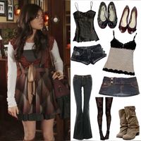 aria montgomery outfit 2000s y2k fit pll pretty little liars clothes