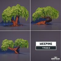 Graysun | Minecraft Builds | 🌳 Weeping Trees - Minecraft 💾 Comment "Download" for my Patreon link. 📘 ‣ Minecraft Weeping Tree assets ⛏ ‣ Built on Minecraft Java… | Instagram