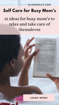 Journey to tranquility, restoration, and self-love with Ali Danielle's 15 Easy Self-Care Ideas for Busy Working Moms". Embrace these simple, actionable self-care strategies designed with the busy working mom in mind. Find peace amidst chaos, kindness within pressure, and nurture personal growth while maintaining a career. Discover ways to balance work, life, and self-loving care to truly thrive!