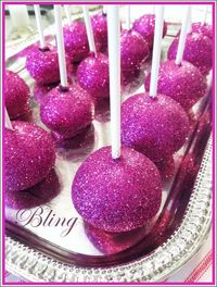 Glitter Cake Pops