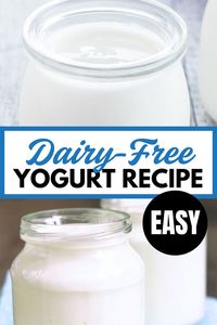 Whip up rich and velvety yogurt with just a few simple steps. This easy dairy-free recipe is perfect for breakfast bowls, snacks! You won't believe how delicious homemade can be!