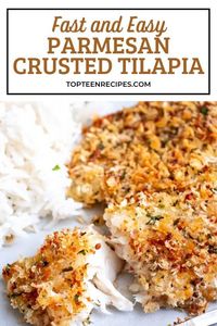 Fast and Easy Parmesan Crusted Tilapia - Top Recipes