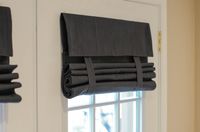 Dark Gray French Door Curtains (Top Seller!)