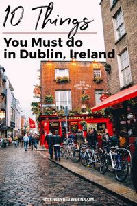 10 Things Your Must do in Dublin Ireland. Full travel guide to the city and tips! Drinking isn’t the only thing to do in Dublin. But I’d still highly recommend grabbing a pint at least once a day. Or if you’re like me, it was sometimes breakfast, lunch and dinner. When in Ireland. From world renown Guinness and Whiskey to it’s University, to centuries of history embedded into the very streets …